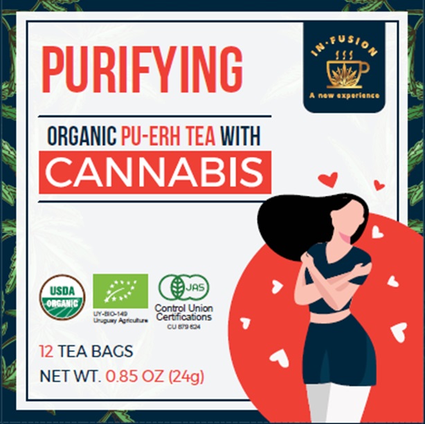 Purifying - Organic Pu-Erh Tea with Cannabis